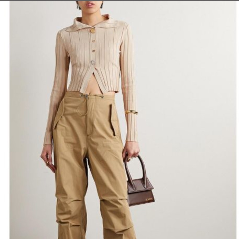 JACQUEMUS
Beige 'Le Cardigan Bando' Cardigan- NWT
